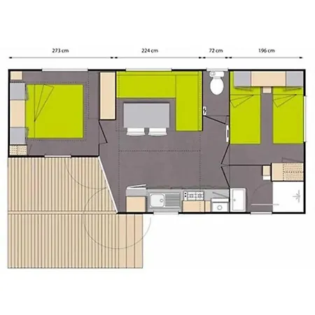 Campsite 4 Etoiles - Piscine - Eeebgi