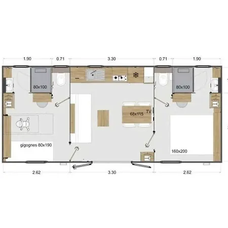 4 Etoiles - Piscine - Eeebgi La Faute-sur-Mer