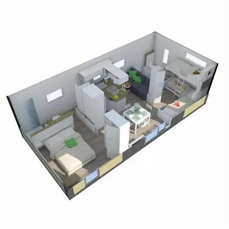 Zecamping 4 Etoiles Familial Piscine Couverte Restaurant Et Aire De Jeux 豪华帐篷