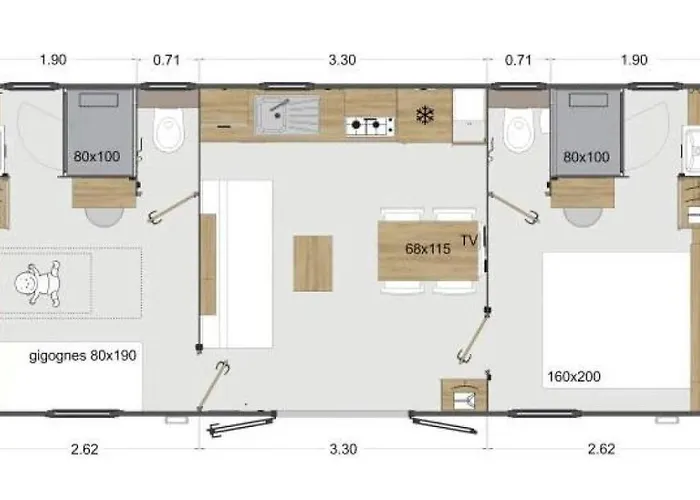 Zecamping 4 Familial Piscine Couverte Restaurant Et Aire De Jeux Luxe tent